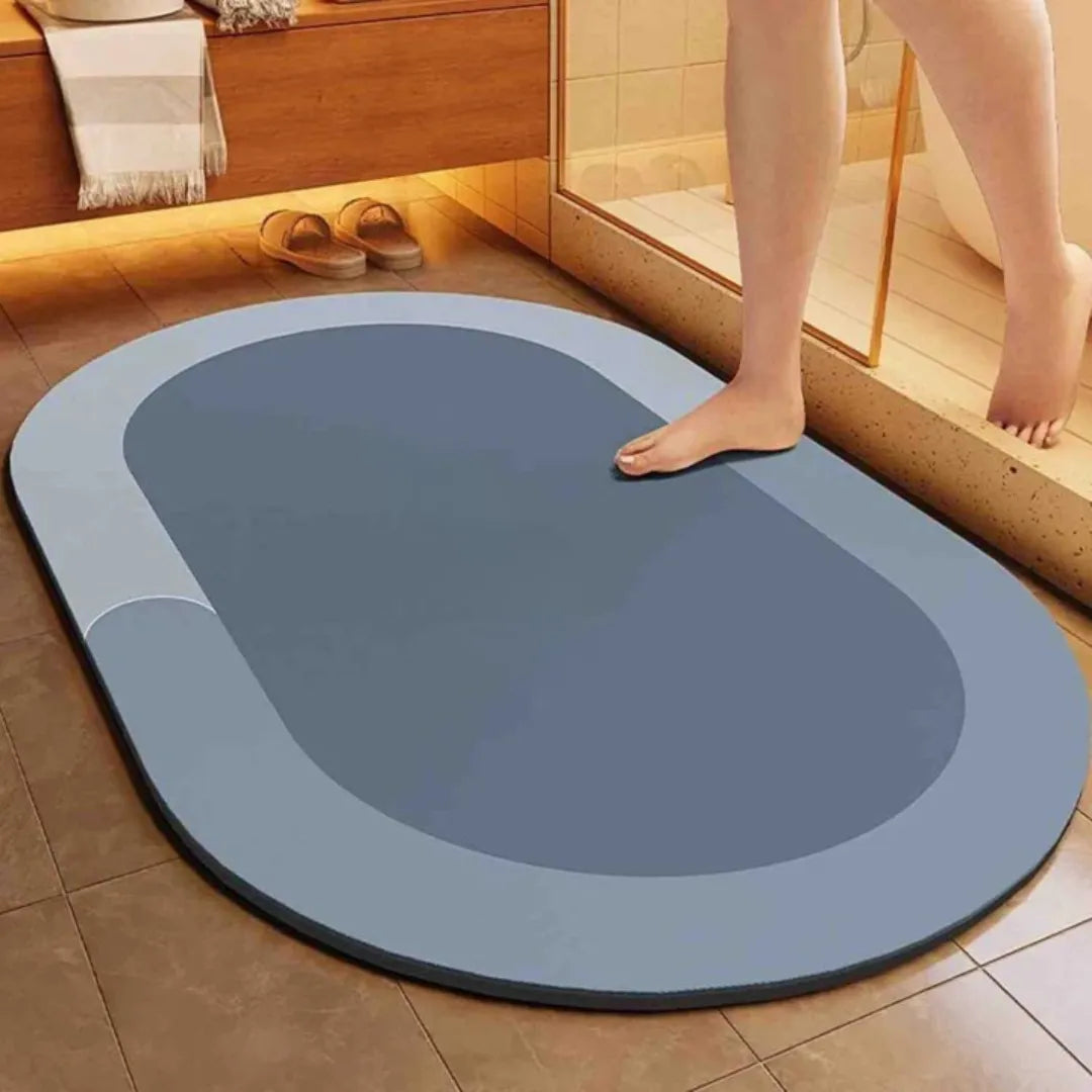Tapis de bain AquaSoft - Confort séchant rapidement et antidérapant