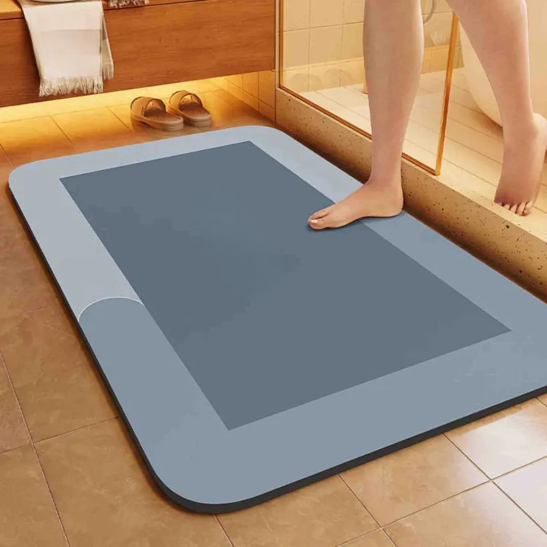 Tapis de bain AquaSoft - Confort séchant rapidement et antidérapant