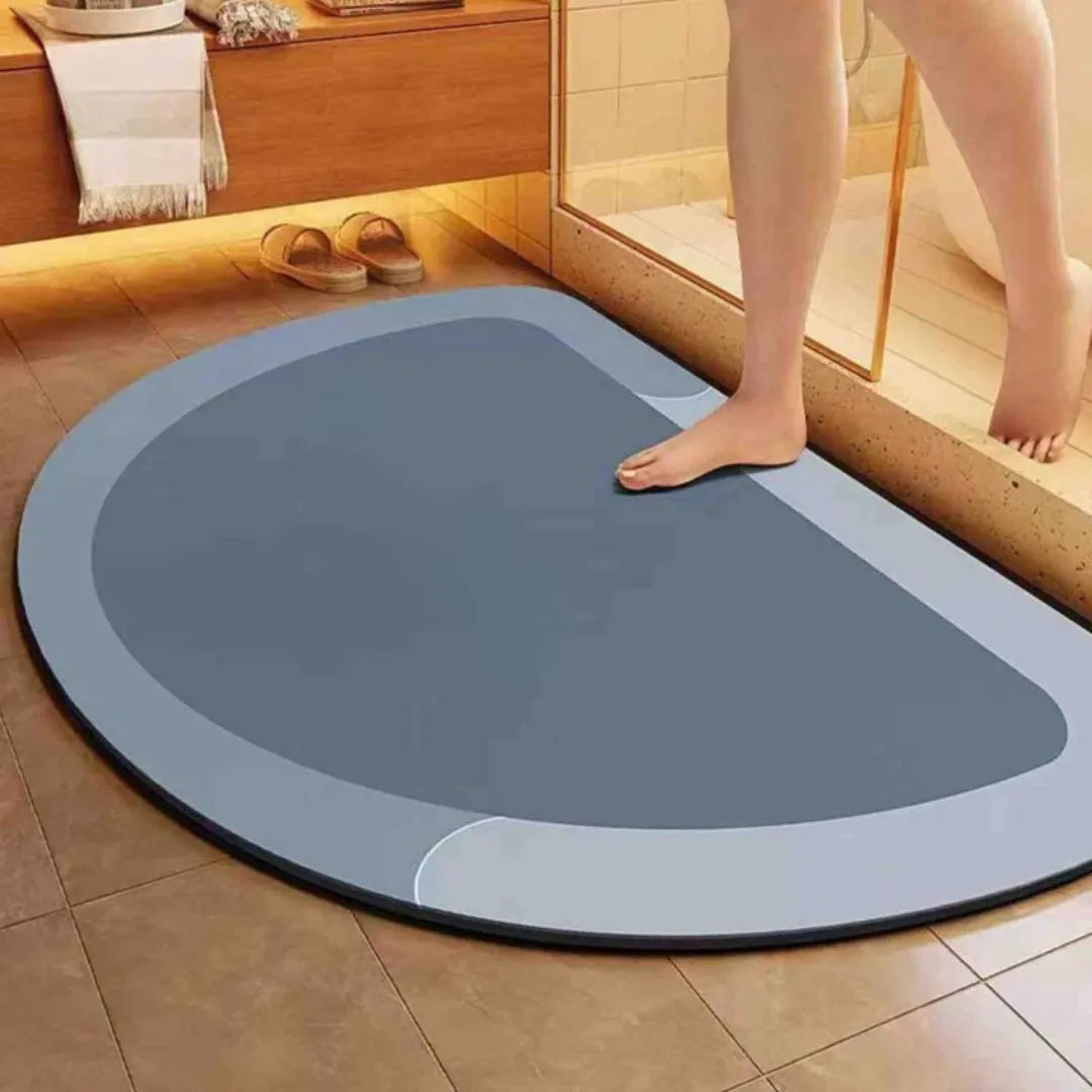 Tapis de bain AquaSoft - Confort séchant rapidement et antidérapant