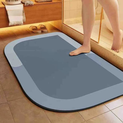 Tapis de bain AquaSoft - Confort séchant rapidement et antidérapant