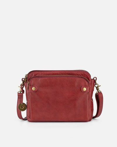 Lisa™ - Leren crossbody schoudertas