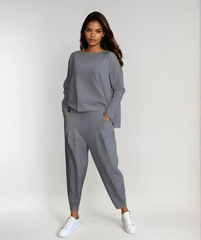 Claire | Luxe tweedelige loungeset