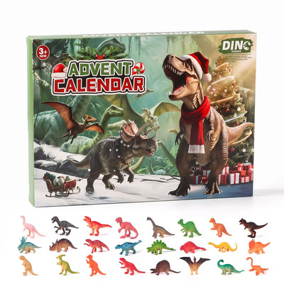 Dino Adventskalender – 24 Dinosaurusfiguren om af te Tellen naar Kerst (3)