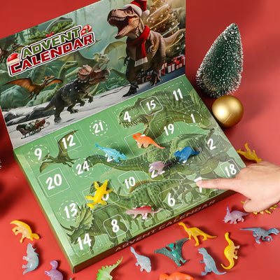 Dino Adventskalender – 24 Dinosaurusfiguren om af te Tellen naar Kerst (5)