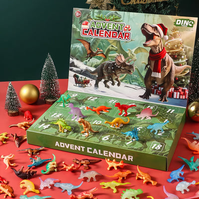 Dino Adventskalender – 24 Dinosaurusfiguren om af te Tellen naar Kerst (8)