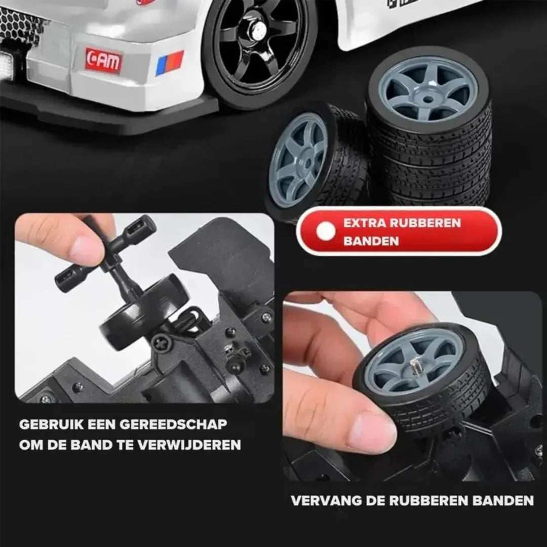 RC Auto - 4WD drift auto met snelle prestaties | DriftCore