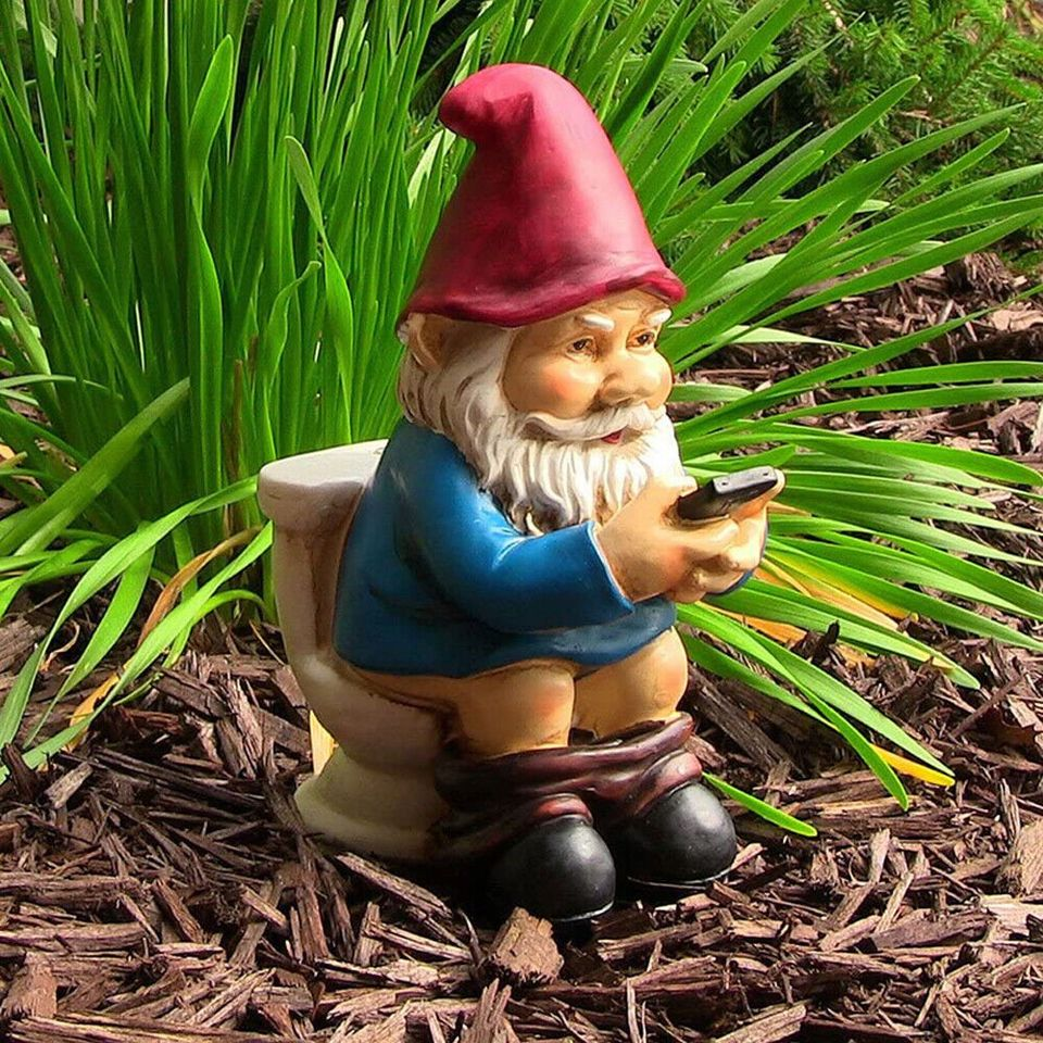 Potty Pete™ | De Poepende Tuinkabouter