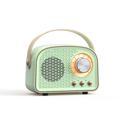 Bluetooth Speaker - Retro Draadloze Speaker met FM Radio - Soundiva