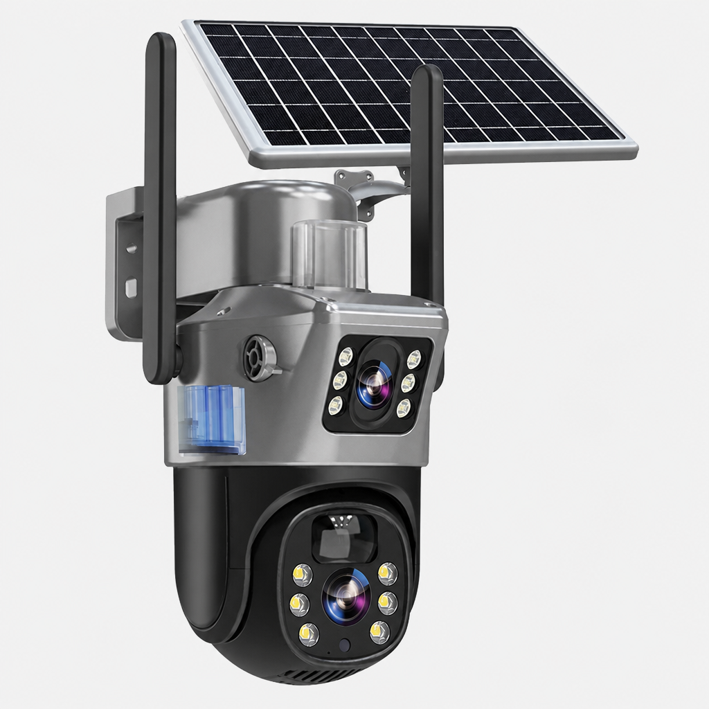 4K Solar Bewakingscamera - Volledig Draadloos Met Nachtzicht