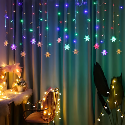 Flocons de Neige Magiques – Guirlande Lumineuse Ambiance