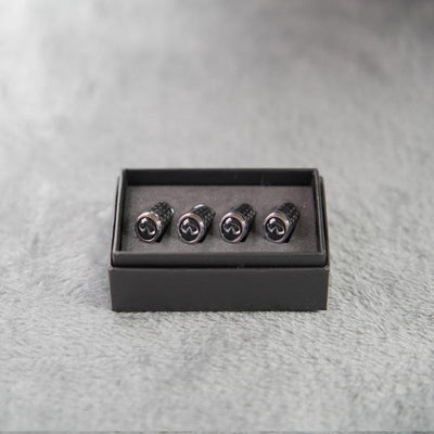 Capuchons de valve de pneu en fibre de carbone – Kit de protection de roue étanche
