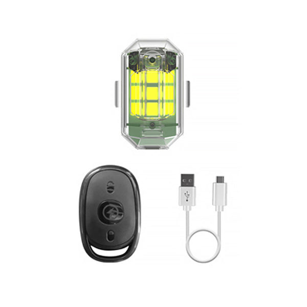Draadloze LED-stroboscoop Fiets | Motorlamp