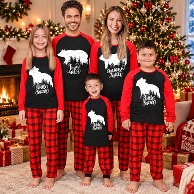 Familie Kerstpyjama IJsbeer