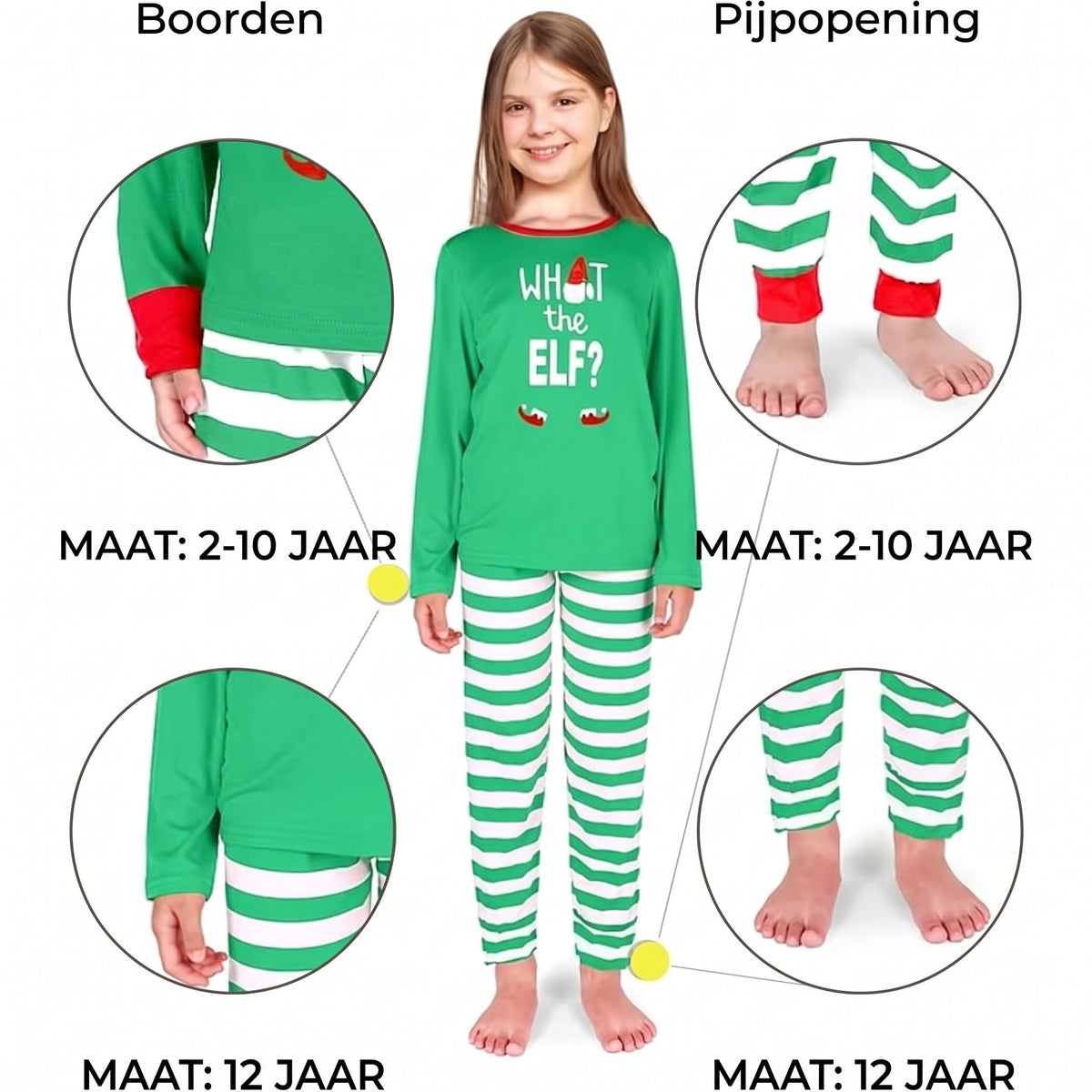 Familie Kerstpyjama – Matchende Set voor Heren, Dames en Kinderen (8)