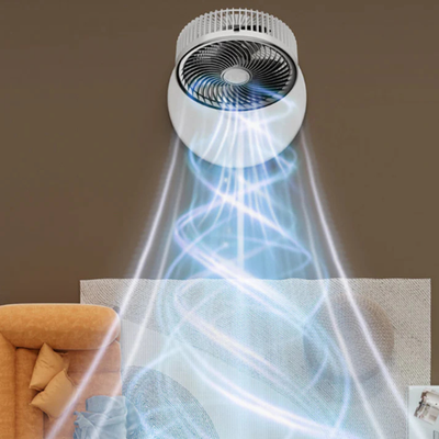 CoolBreeze Pro - Ventilateur - Mini Ventilateur Silencieux avec Refroidissement Puissant