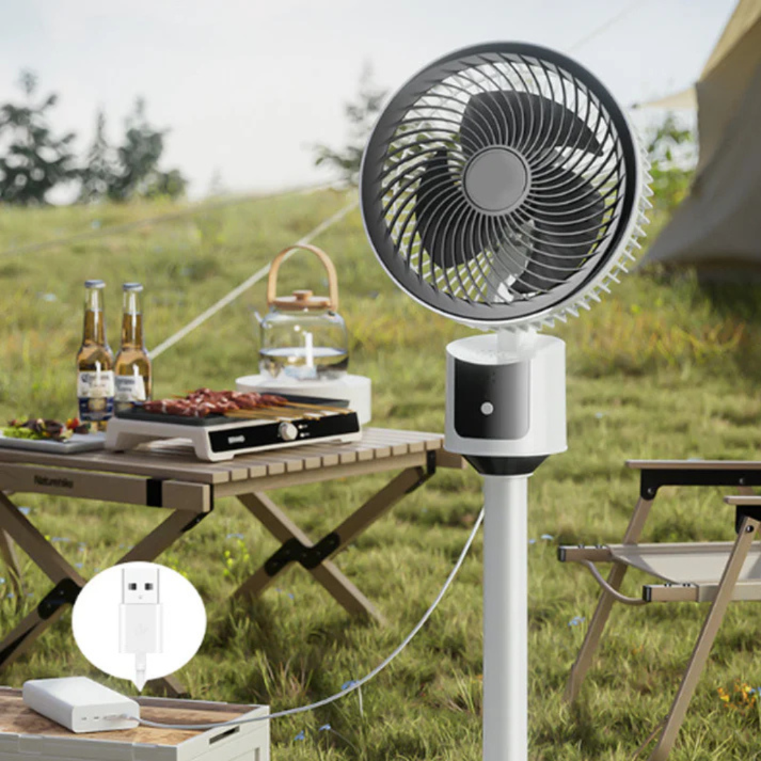 CoolBreeze Pro - Ventilateur - Mini Ventilateur Silencieux avec Refroidissement Puissant