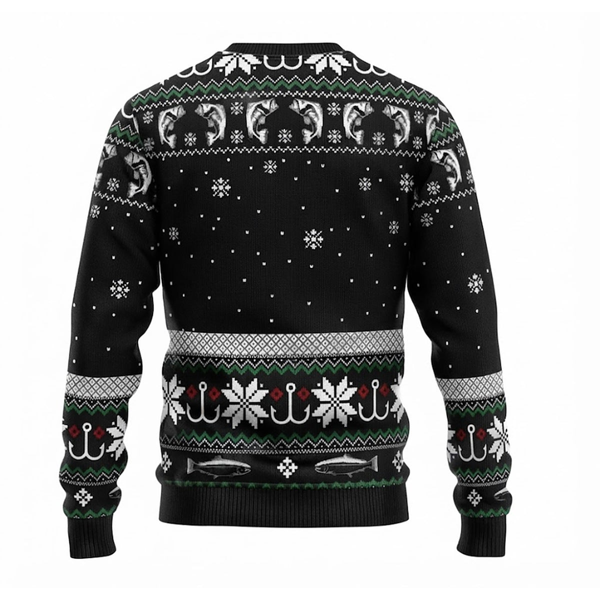 Foute Kersttrui – Kerstman Visser of Skelet Design voor Heren (3)