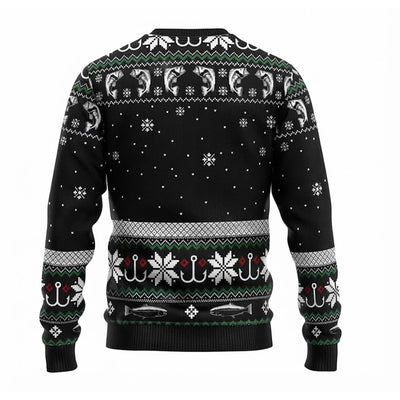 Foute Kersttrui – Kerstman Visser of Skelet Design voor Heren (3)
