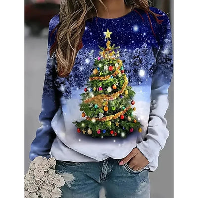 Foute Kersttrui Marineblauw