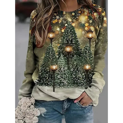 Foute Kersttrui Olijfgroen