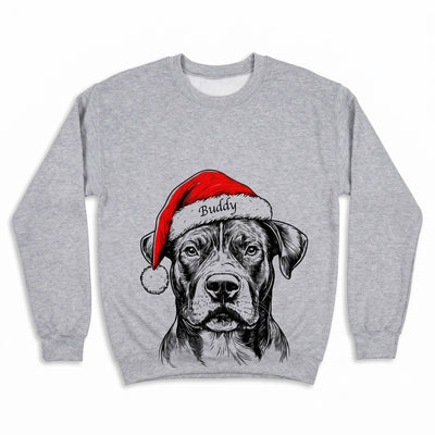 Gepersonaliseerde Kersttrui met Huisdier - Eigen Foto en Naam