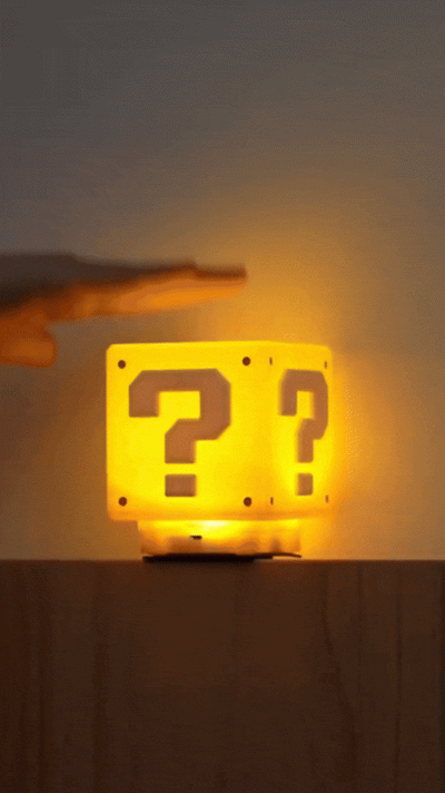 Mini Question Block Figure Nachtlamp