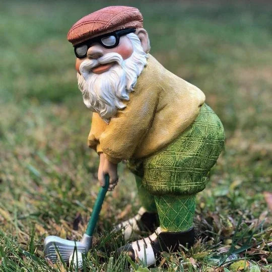Hole-in-1 Gartenzwerg