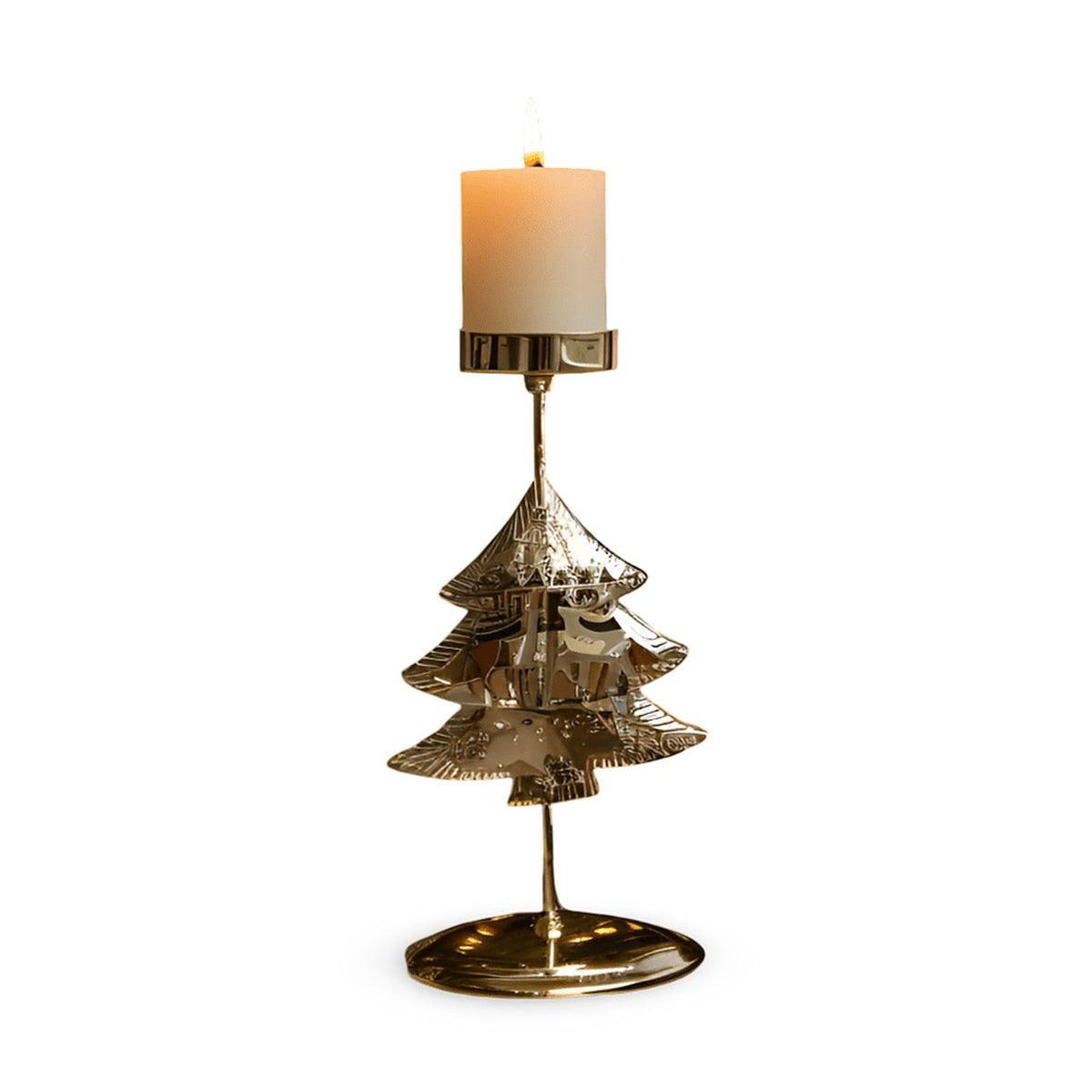 Gouden Kandelaar Kerstboom