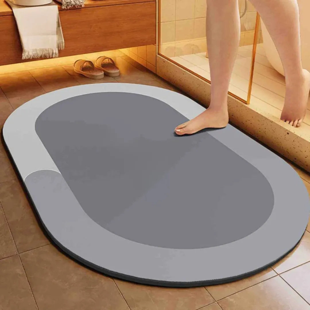 Tapis de bain AquaSoft - Confort séchant rapidement et antidérapant