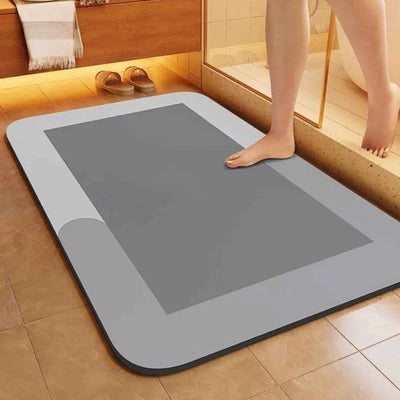 Tapis de bain AquaSoft - Confort séchant rapidement et antidérapant