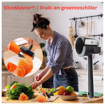 SliceMaster™ | Fruit- en groenteschiller 1+1 GRATIS