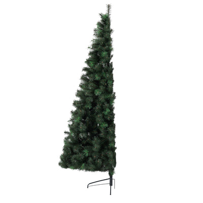 Halve Kerstboom 180 cm - Ruimtebesparende Kunstkerstboom voor tegen de Muur