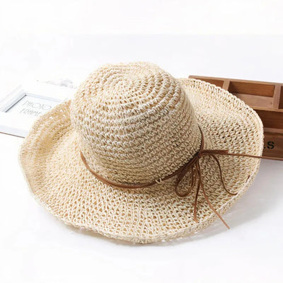Chapeau de soleil d'été - Chapeau pliable à larges bords | SunLuxe