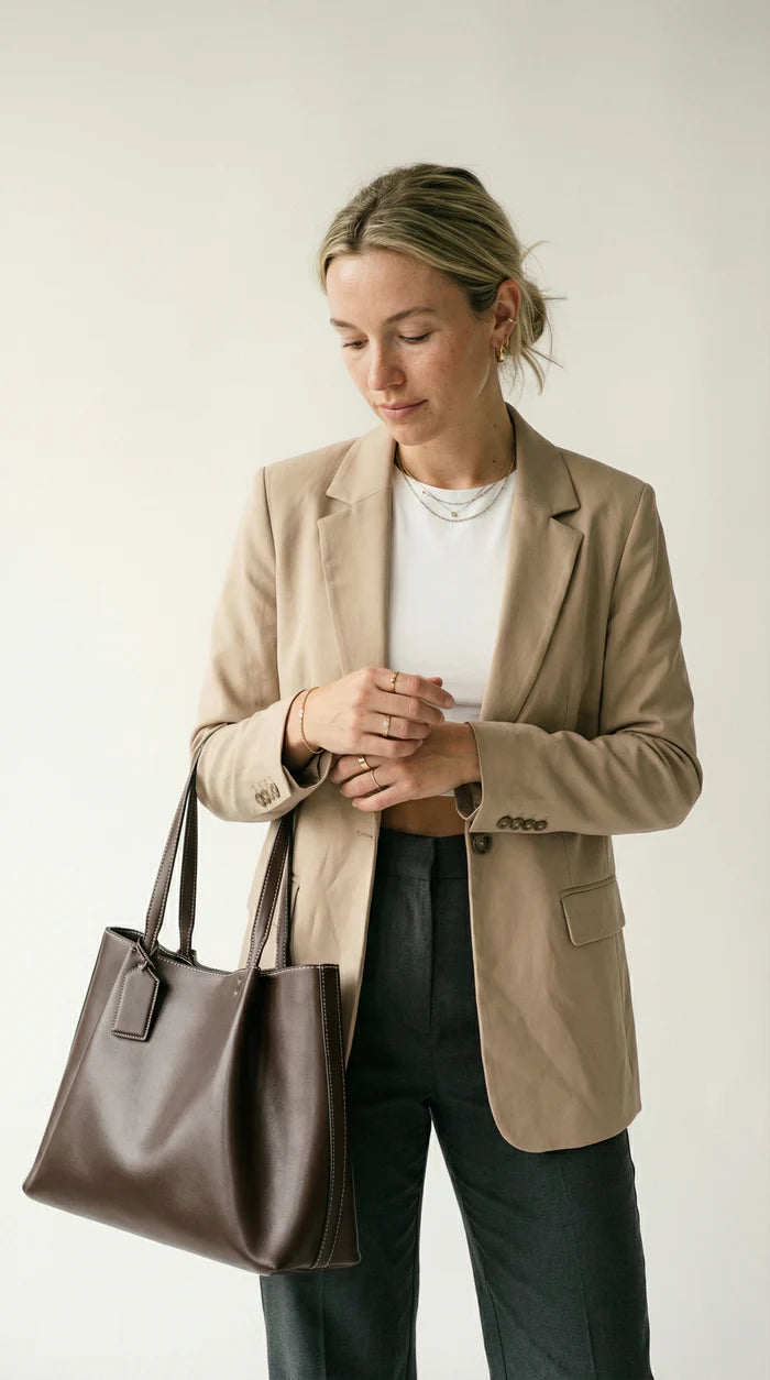Sac à Bandoulière - Sac fourre-tout minimaliste de luxe | Velmique