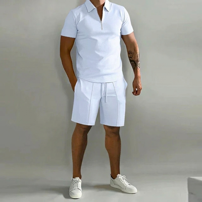Zomer set voor mannen - polo met korte broek