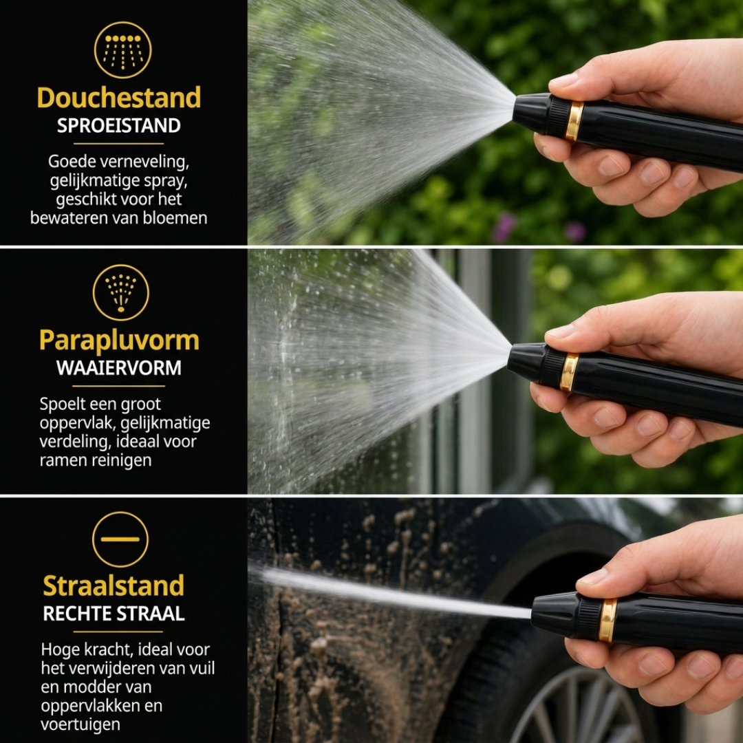 HydroJet - Lance d'arrosage haute pression puissante