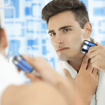 Tête de rasage double de rechange pour TurboShave