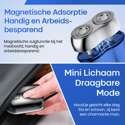 Tête de rasage double de rechange pour TurboShave