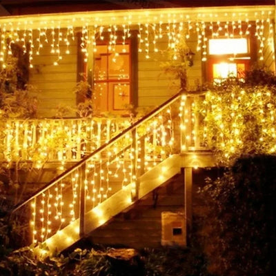 IJspegels Kerstverlichting – 4 Meter met 96 LED's en 8 Standen (8)