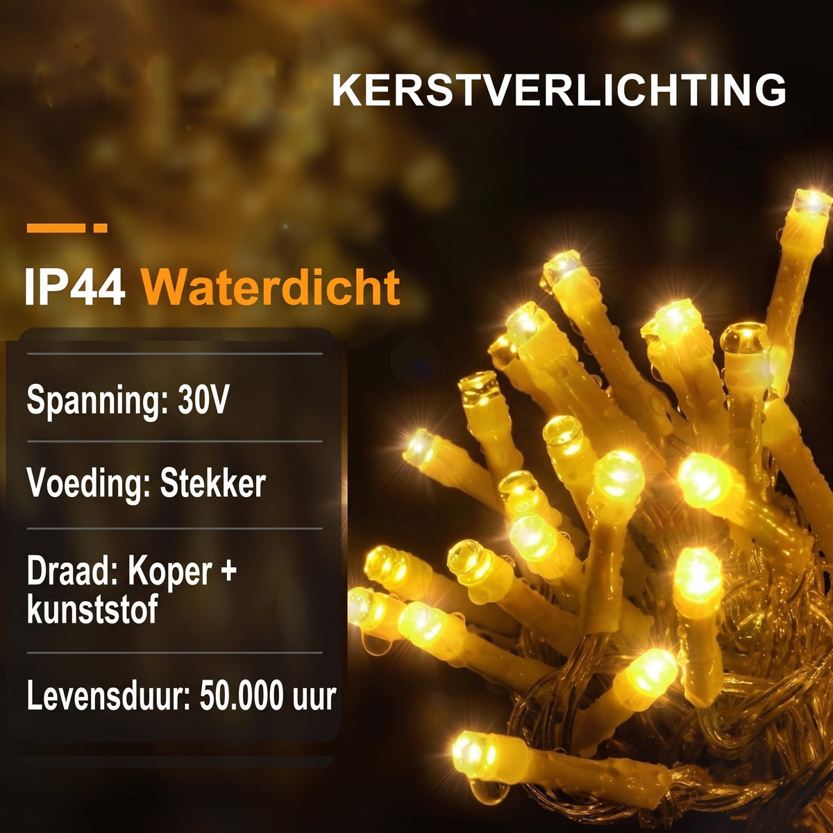 IJspegelverlichting Buiten – Koppelbaar LED-Gordijn van 4 tot 32 Meter (5)