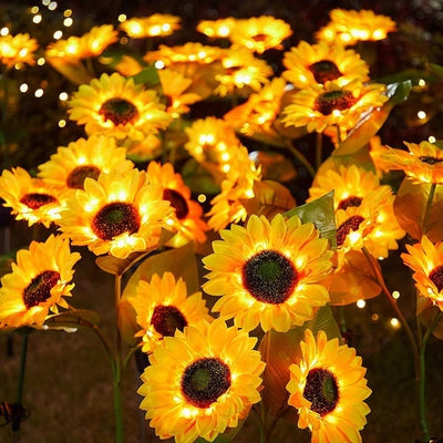 SunBloom - Zonnebloemen Solar Tuin Verlichting - 1+1 Gratis