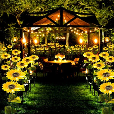 SunBloom - Zonnebloemen Solar Tuin Verlichting - 1+1 Gratis