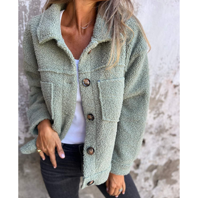 Elvara - Manteau d'Automne Élégant avec Coupe Ajustée