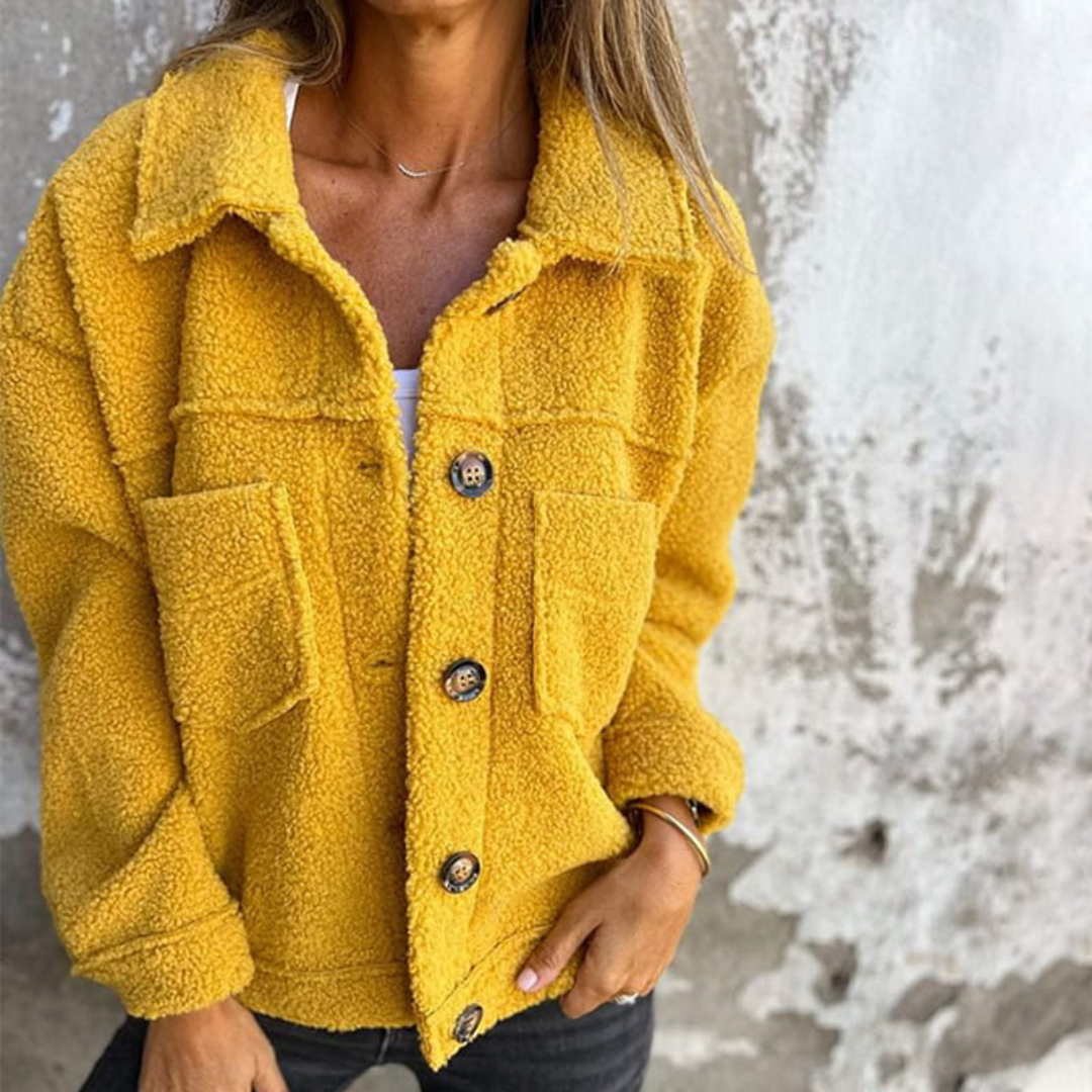 Elvara - Manteau d'Automne Élégant avec Coupe Ajustée