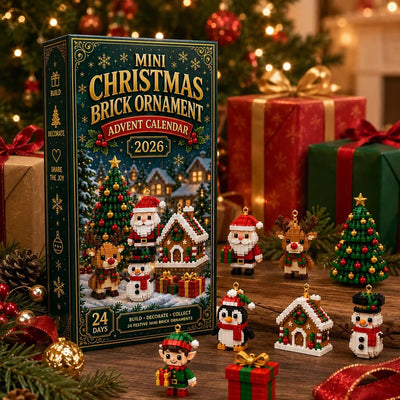Kerst Adventskalender – 24 Mini Kerstfiguren van Bouwsteentjes (3)