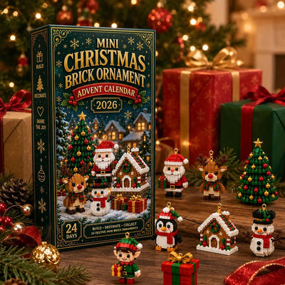 Kerst Adventskalender – 24 Mini Kerstfiguren van Bouwsteentjes (6)