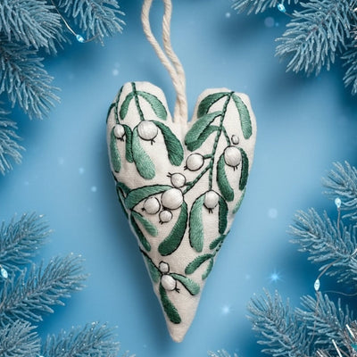 Kerst Borduurpakket Maretak