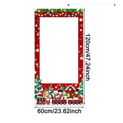 Kerst Fotolijst - Photobooth Frame voor Grappige Kerstfoto's