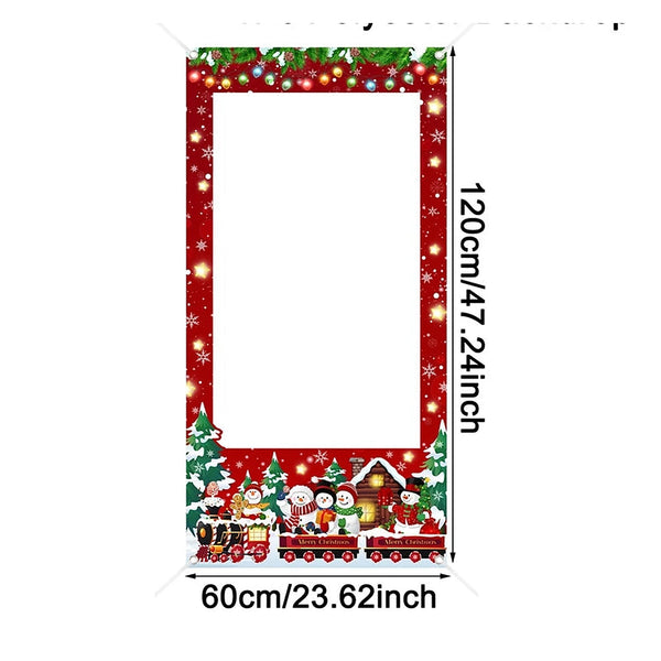 Weihnachts-Fotorahmen - Photobooth-Rahmen für lustige Weihnachtsfotos