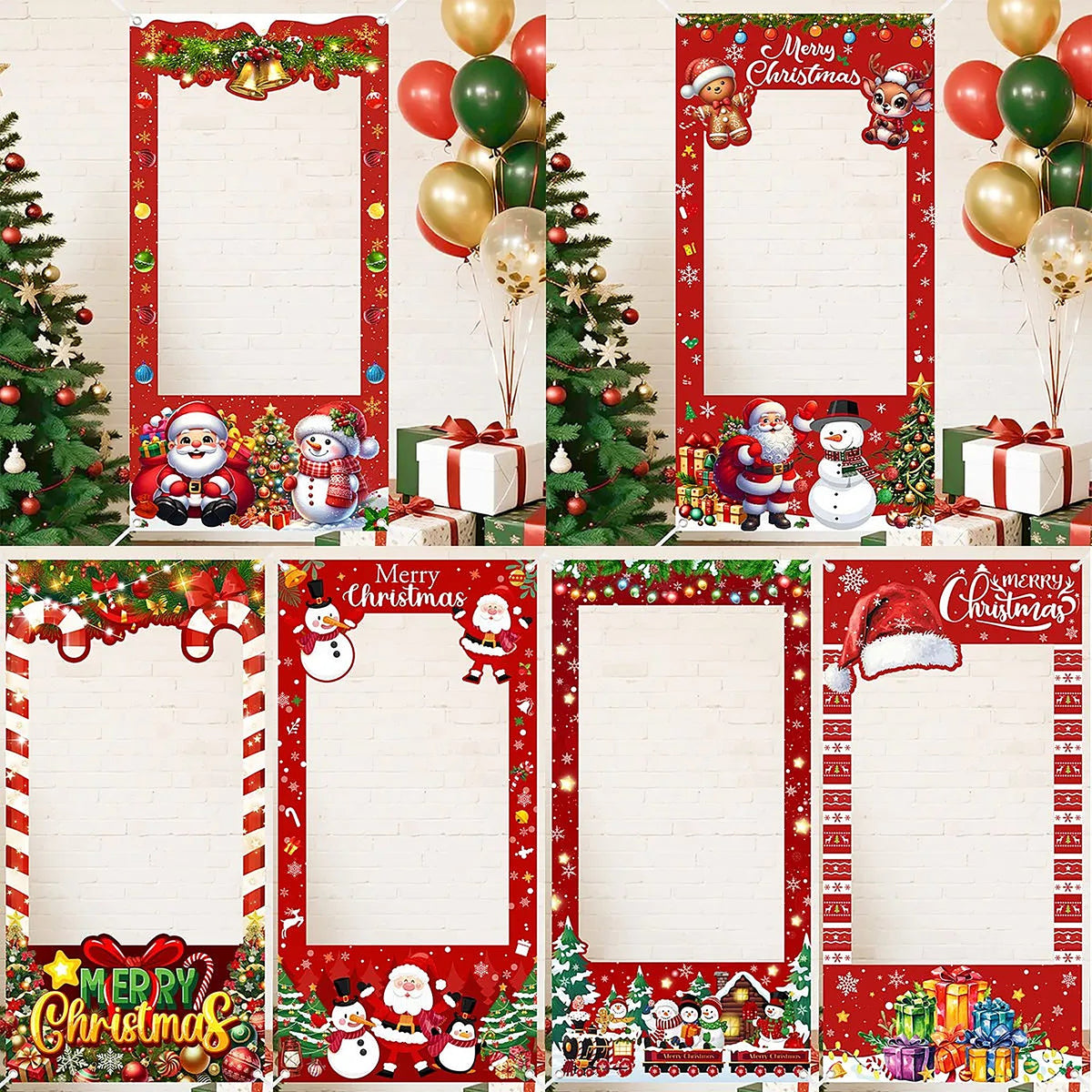 Kerst Fotolijst – Photobooth Frame voor Grappige Kerstfoto's (8)